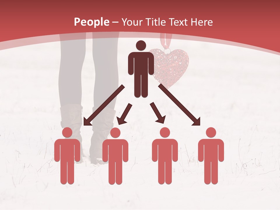 Person Portrait White PowerPoint Template