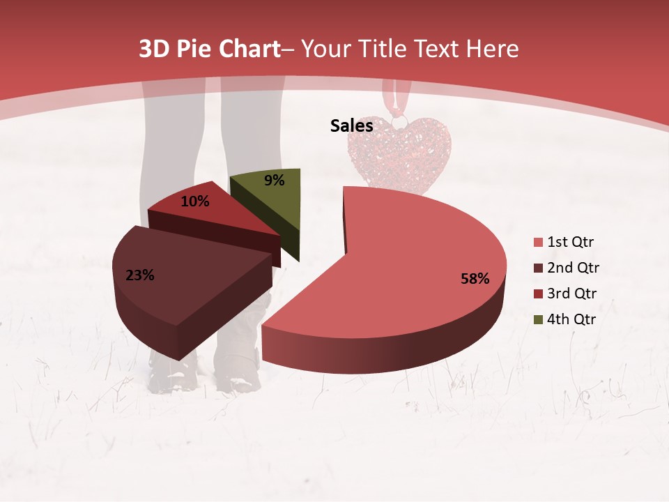 Person Portrait White PowerPoint Template