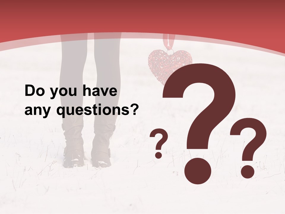 Person Portrait White PowerPoint Template