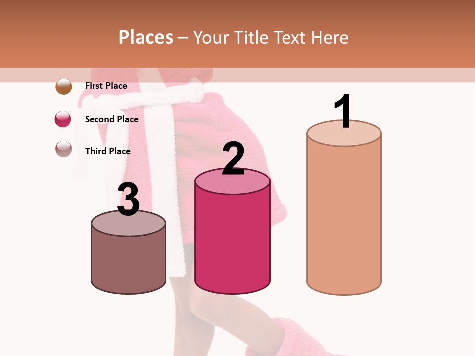 Smile Human Hair PowerPoint Template