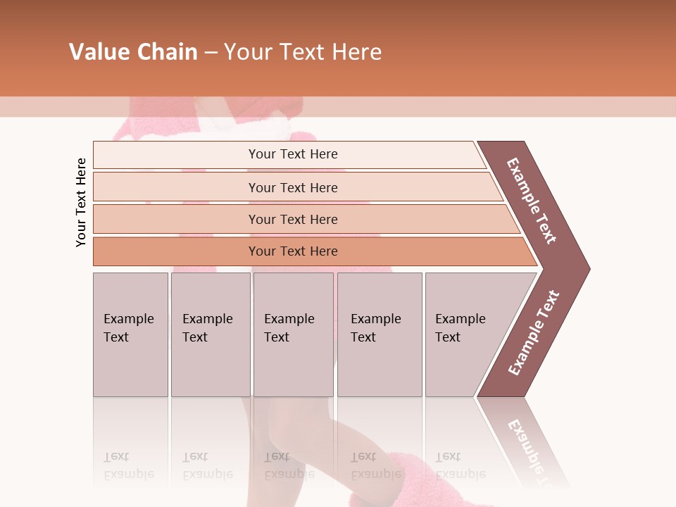 Smile Human Hair PowerPoint Template