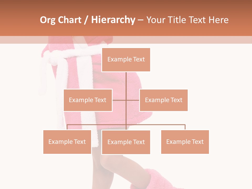 Smile Human Hair PowerPoint Template