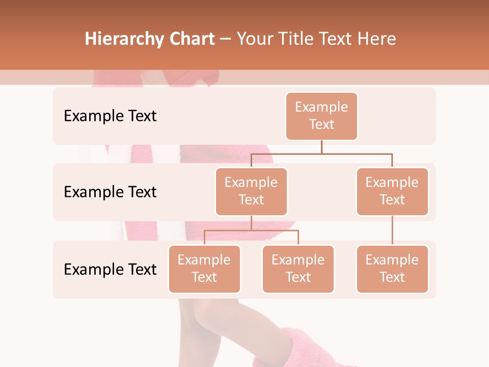 Smile Human Hair PowerPoint Template