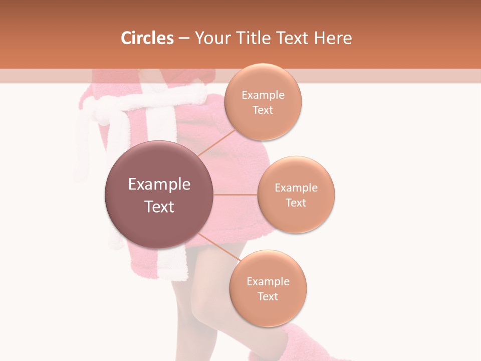 Smile Human Hair PowerPoint Template