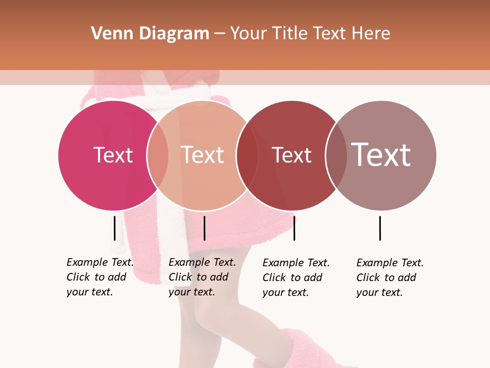 Smile Human Hair PowerPoint Template