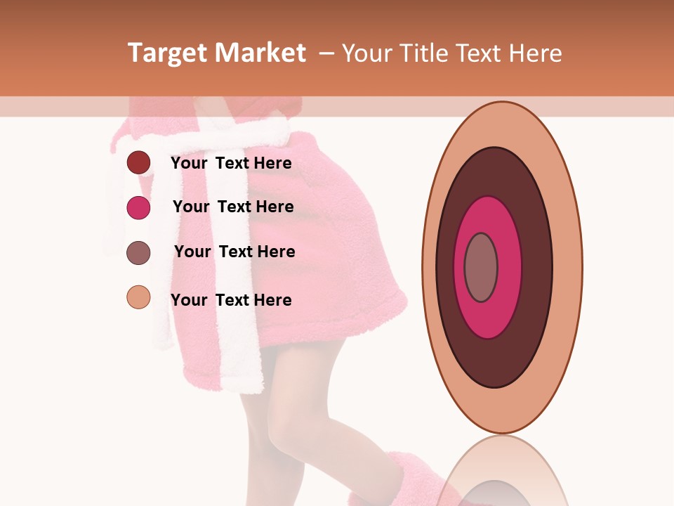 Smile Human Hair PowerPoint Template