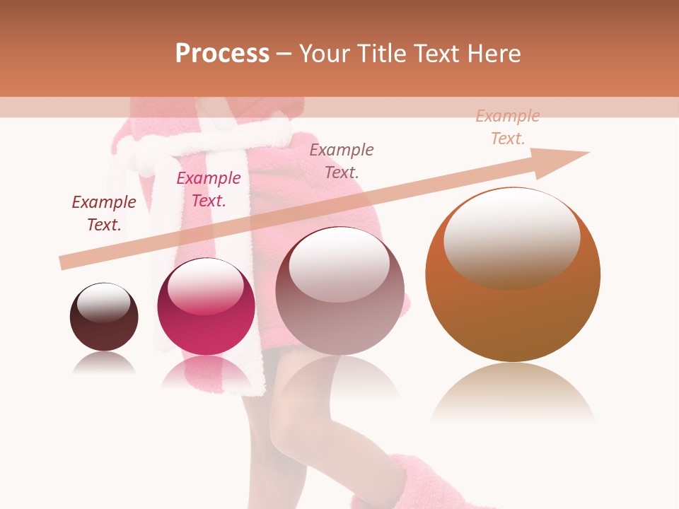 Smile Human Hair PowerPoint Template