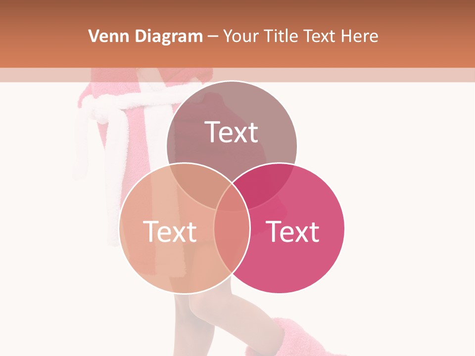 Smile Human Hair PowerPoint Template