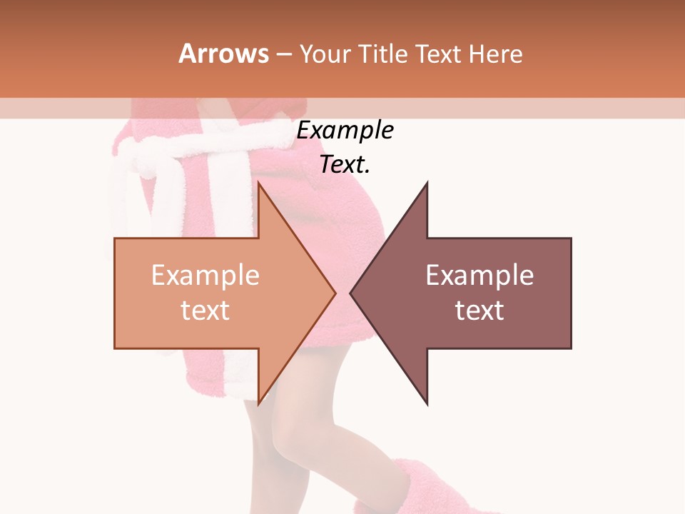 Smile Human Hair PowerPoint Template