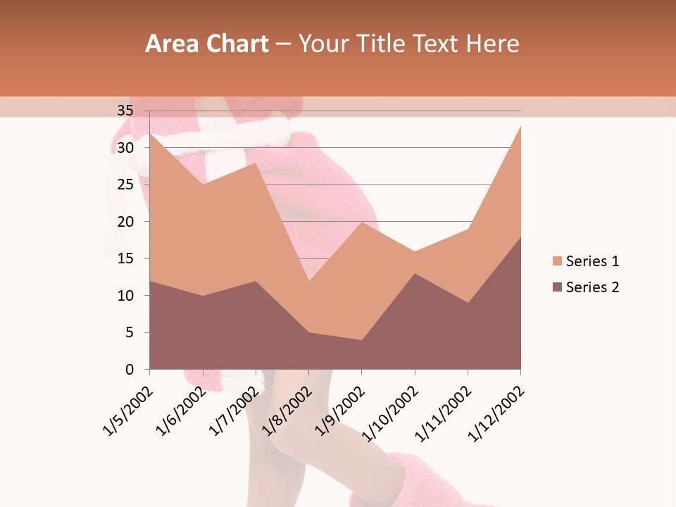 Smile Human Hair PowerPoint Template