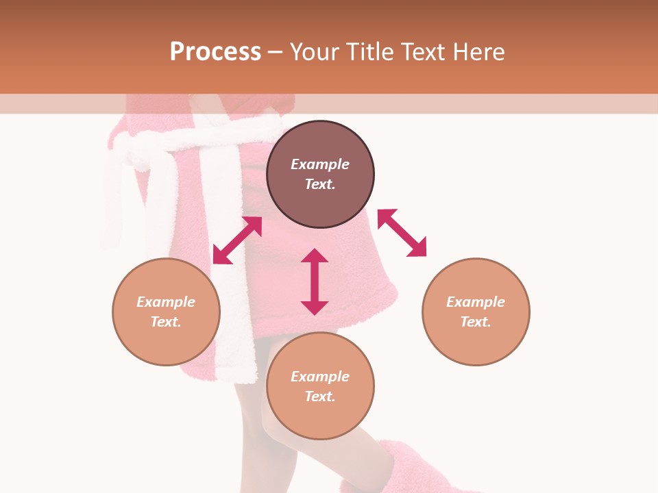 Smile Human Hair PowerPoint Template