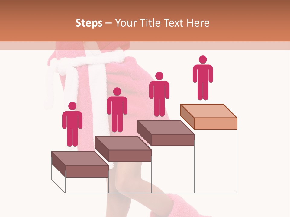 Smile Human Hair PowerPoint Template