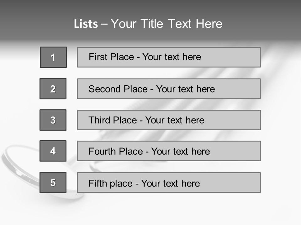 Press Medical Treatment PowerPoint Template