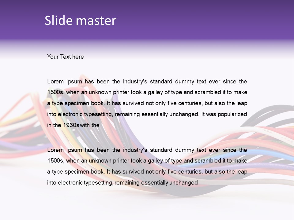 Idea White Network PowerPoint Template