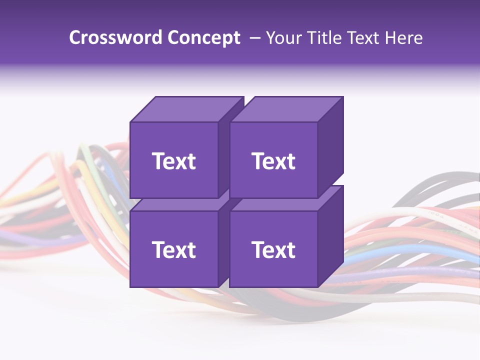 Idea White Network PowerPoint Template