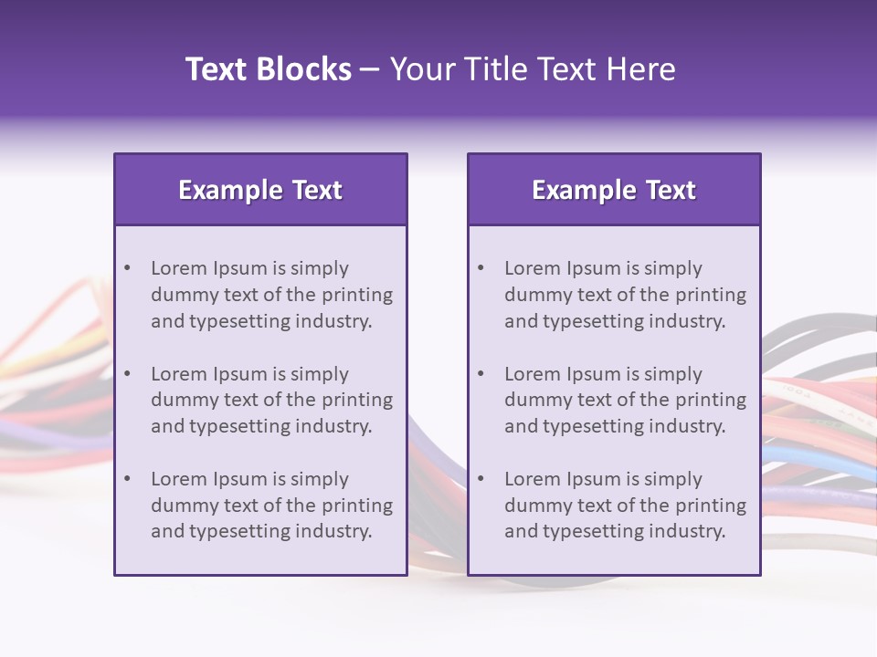 Idea White Network PowerPoint Template