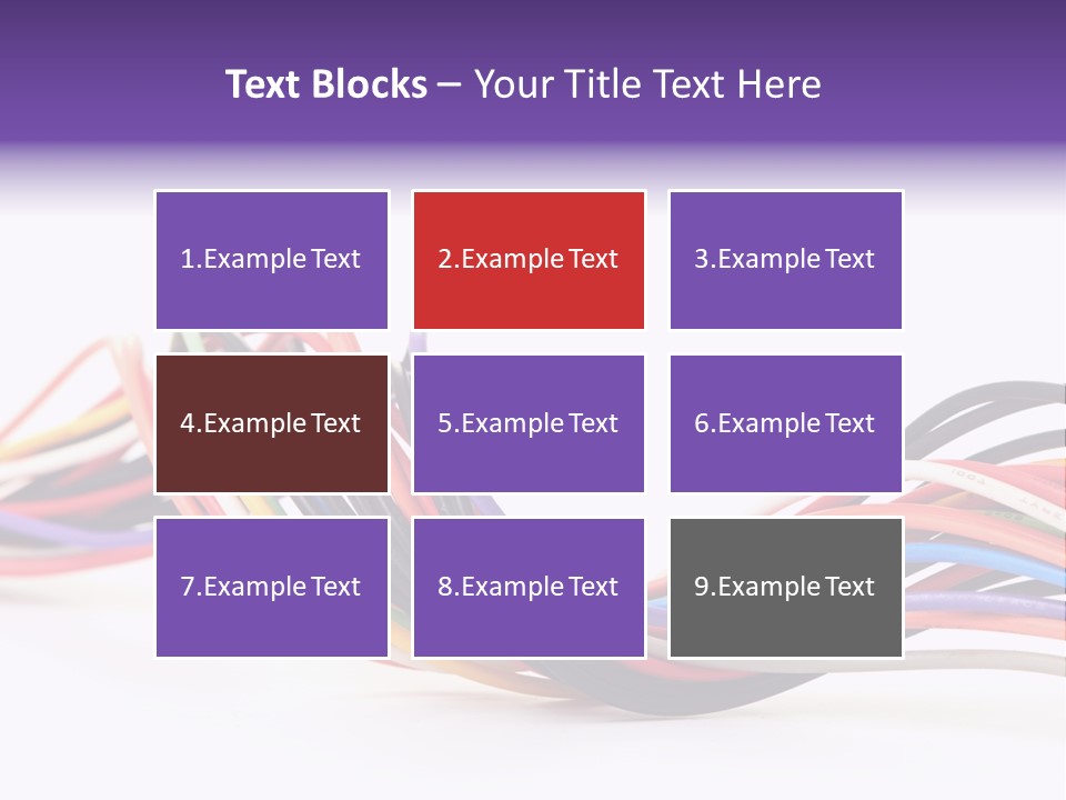 Idea White Network PowerPoint Template