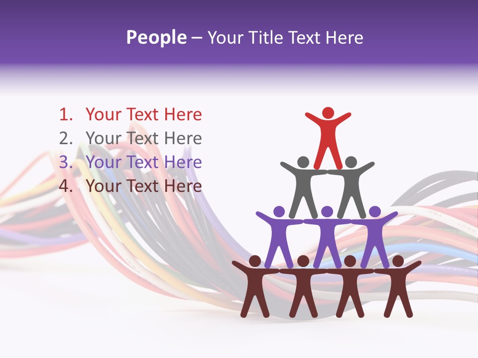 Idea White Network PowerPoint Template