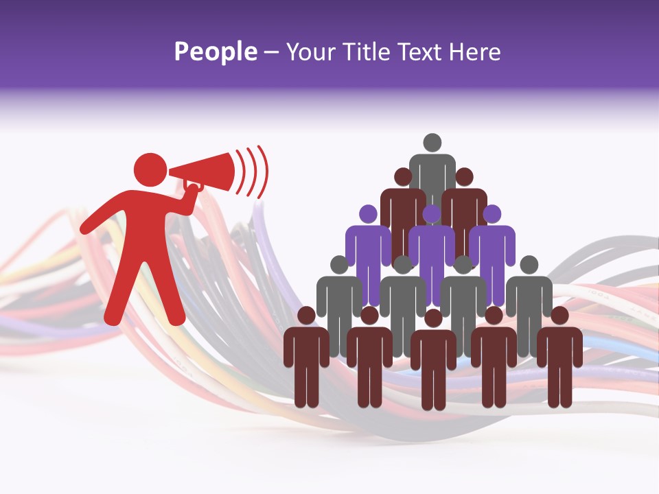 Idea White Network PowerPoint Template