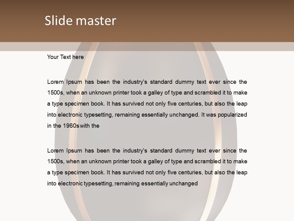 Elegant Clean Sunday PowerPoint Template