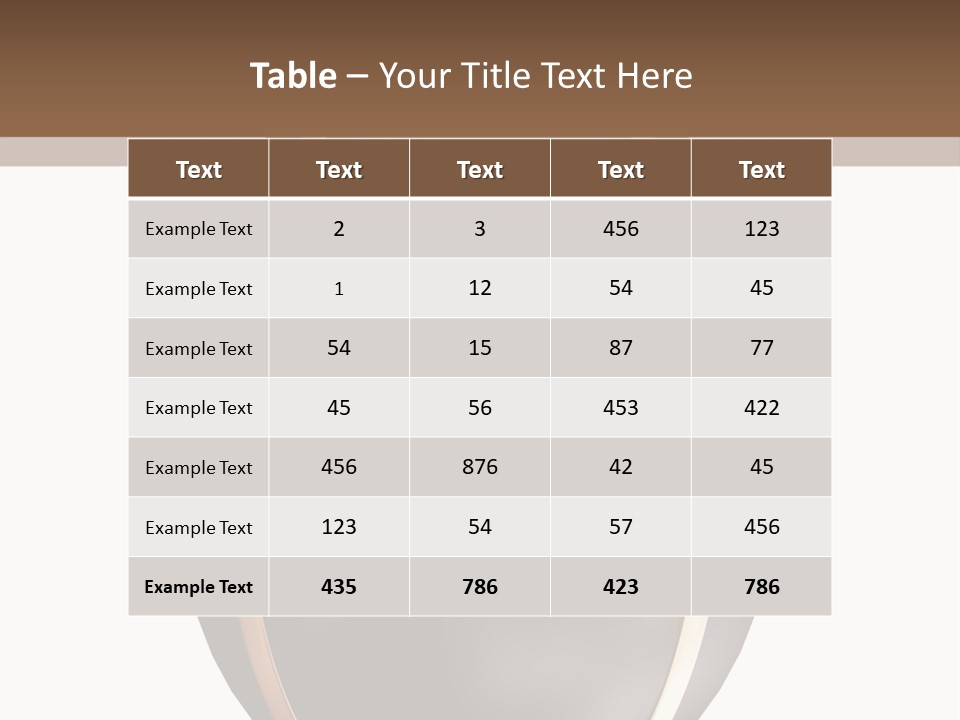 Elegant Clean Sunday PowerPoint Template