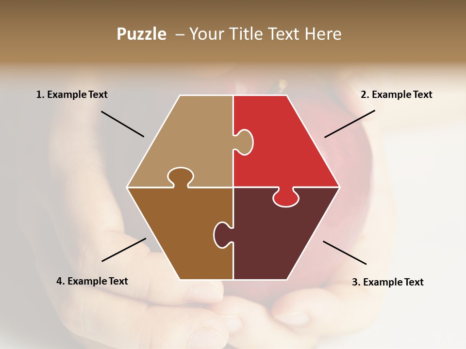 Food Fruit Card PowerPoint Template