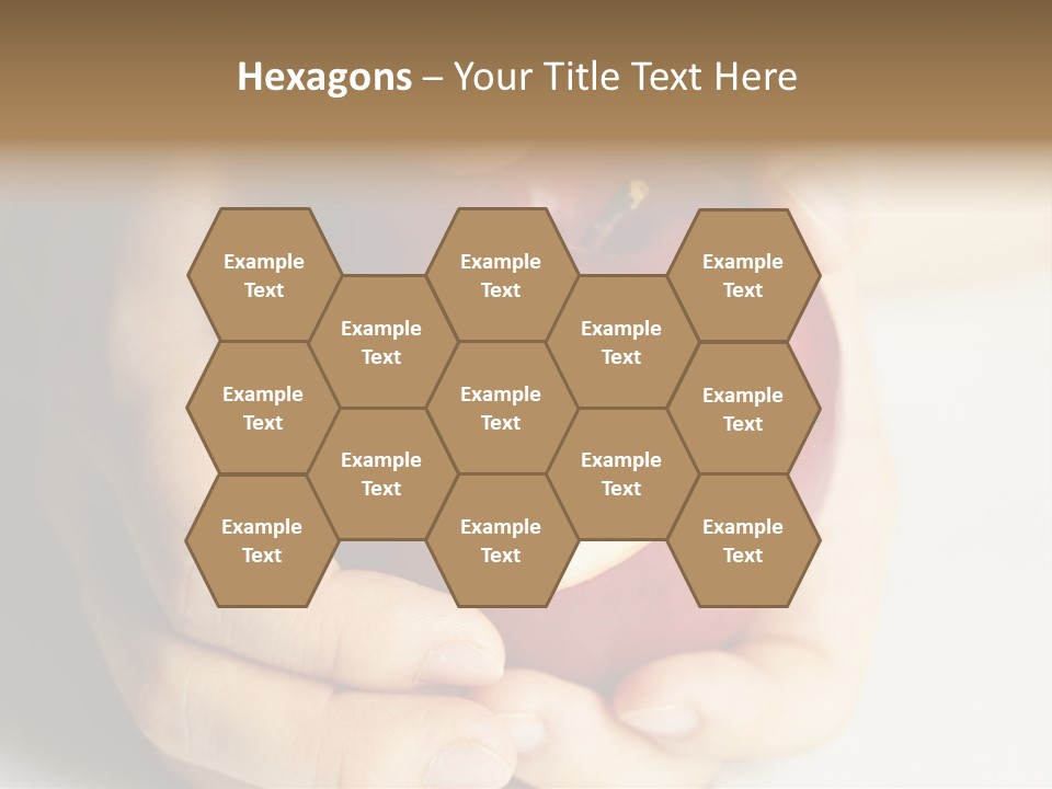 Food Fruit Card PowerPoint Template