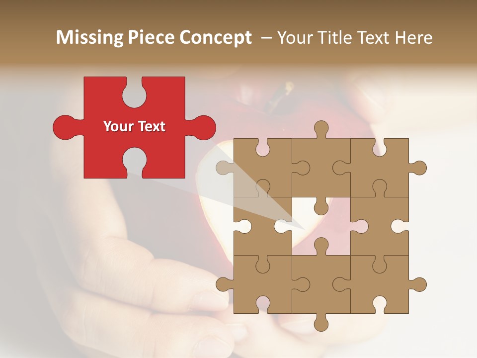 Food Fruit Card PowerPoint Template