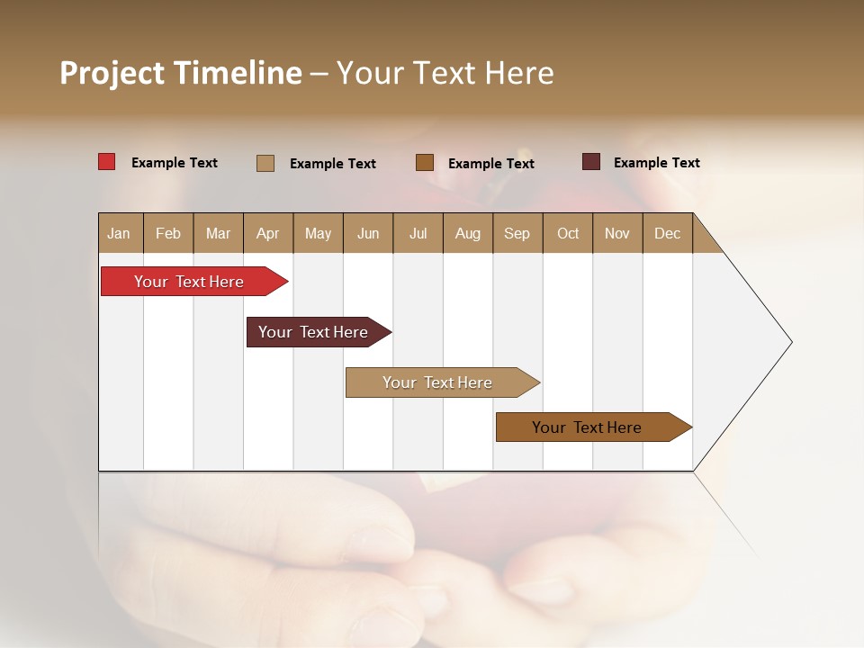 Food Fruit Card PowerPoint Template