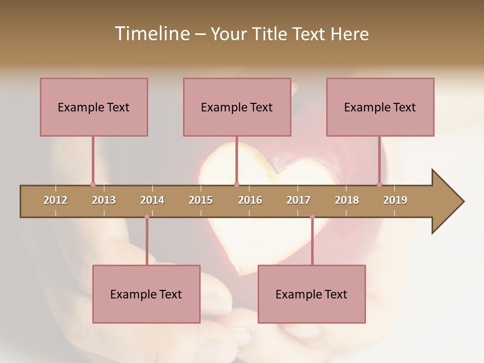 Food Fruit Card PowerPoint Template