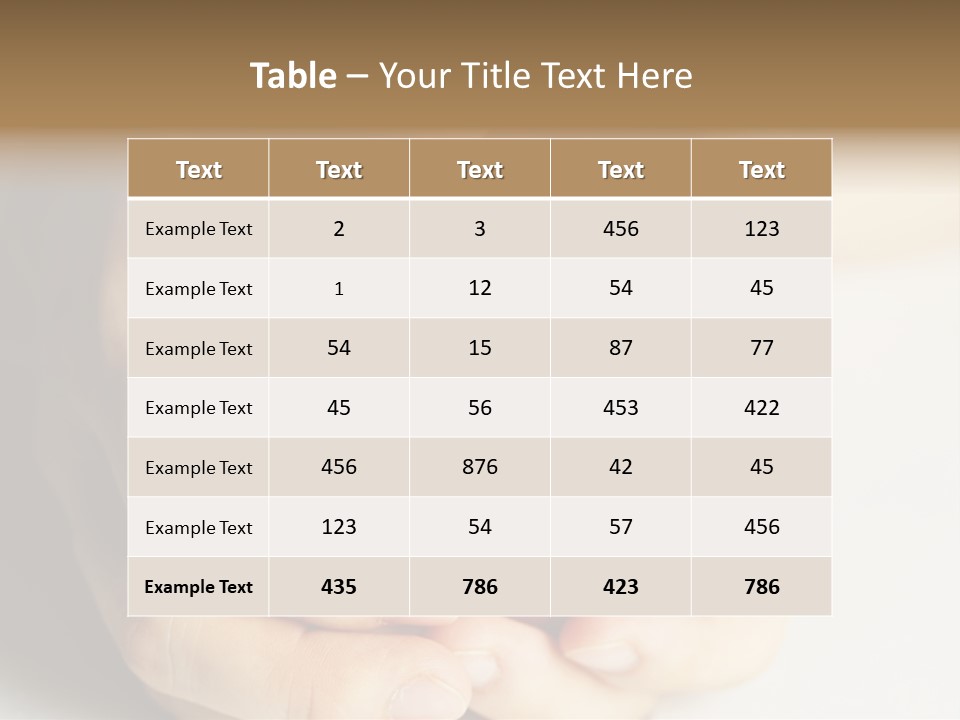 Food Fruit Card PowerPoint Template