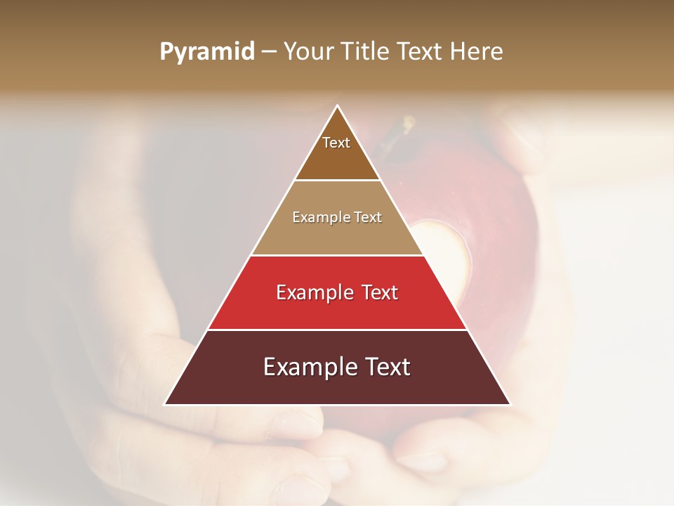 Food Fruit Card PowerPoint Template