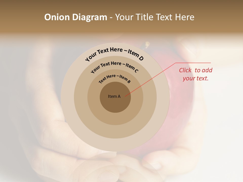 Food Fruit Card PowerPoint Template