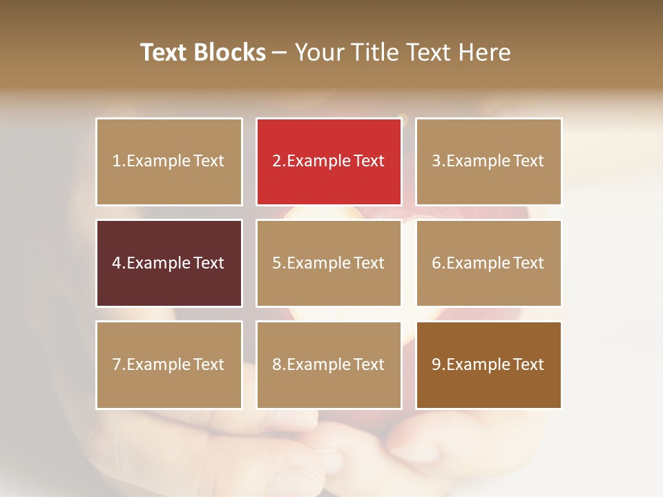 Food Fruit Card PowerPoint Template