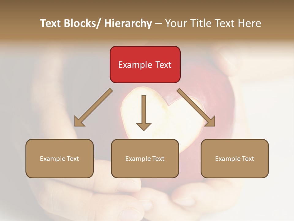 Food Fruit Card PowerPoint Template