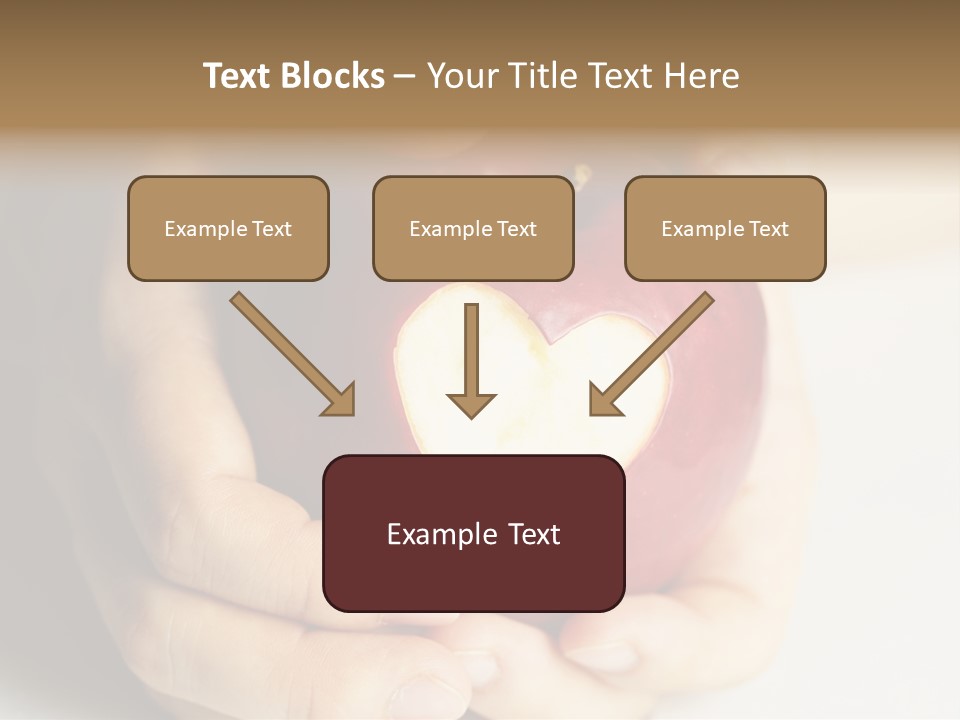 Food Fruit Card PowerPoint Template