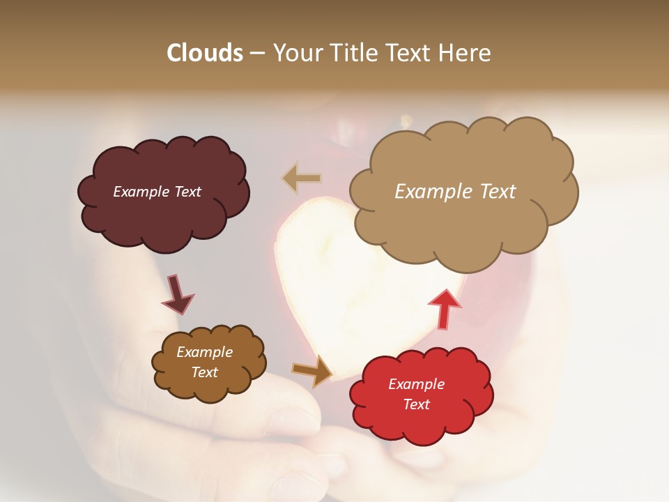 Food Fruit Card PowerPoint Template