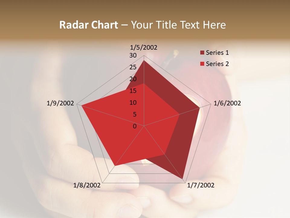 Food Fruit Card PowerPoint Template
