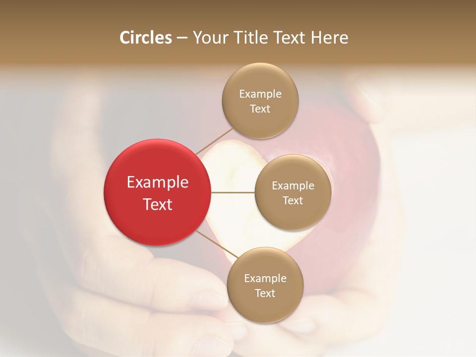 Food Fruit Card PowerPoint Template