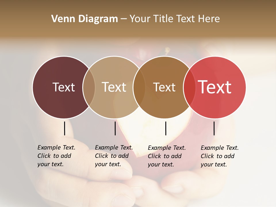 Food Fruit Card PowerPoint Template
