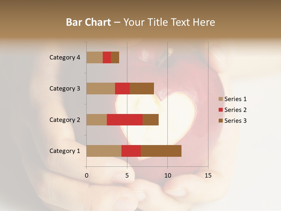 Food Fruit Card PowerPoint Template
