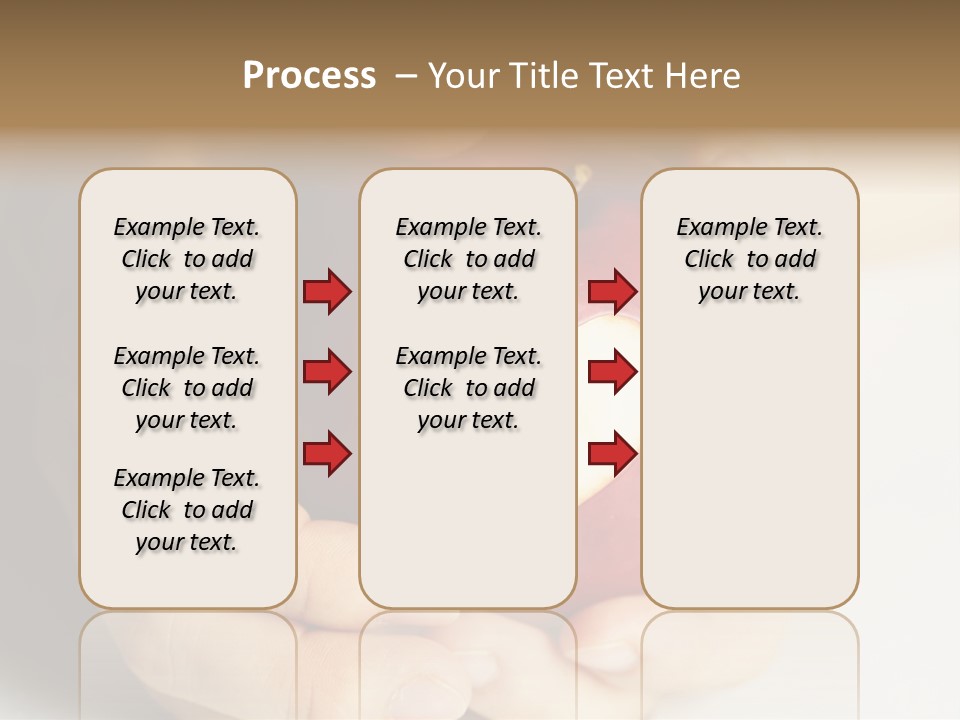 Food Fruit Card PowerPoint Template