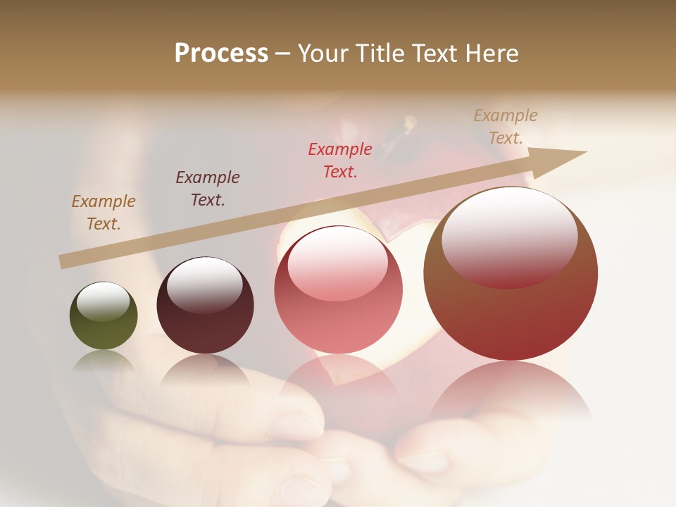 Food Fruit Card PowerPoint Template