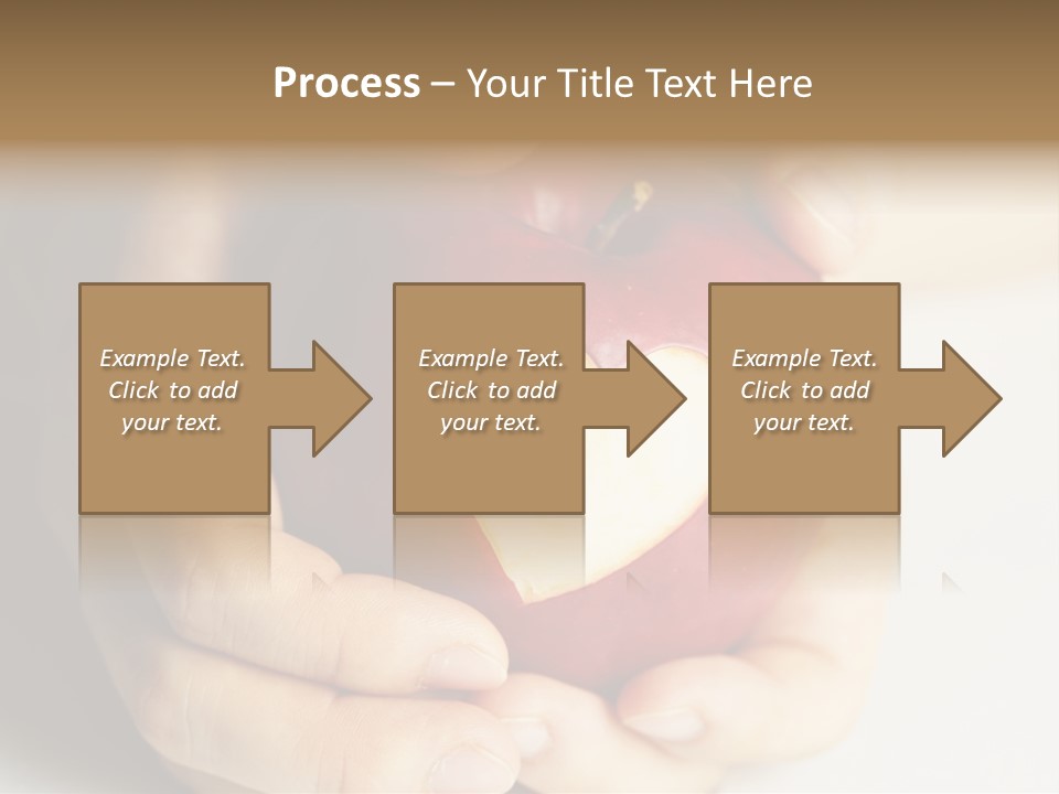 Food Fruit Card PowerPoint Template
