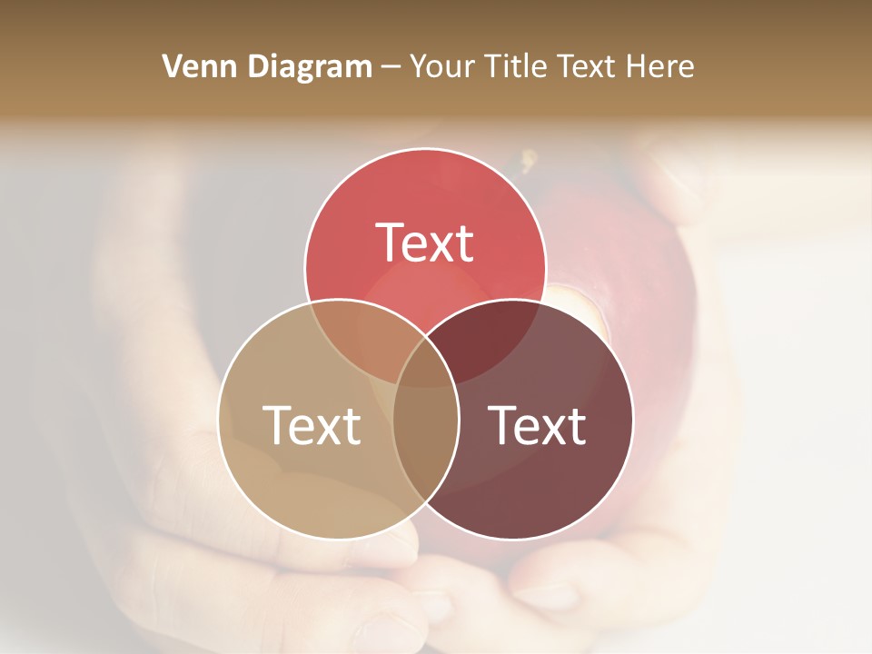 Food Fruit Card PowerPoint Template