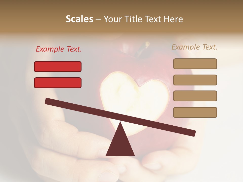 Food Fruit Card PowerPoint Template