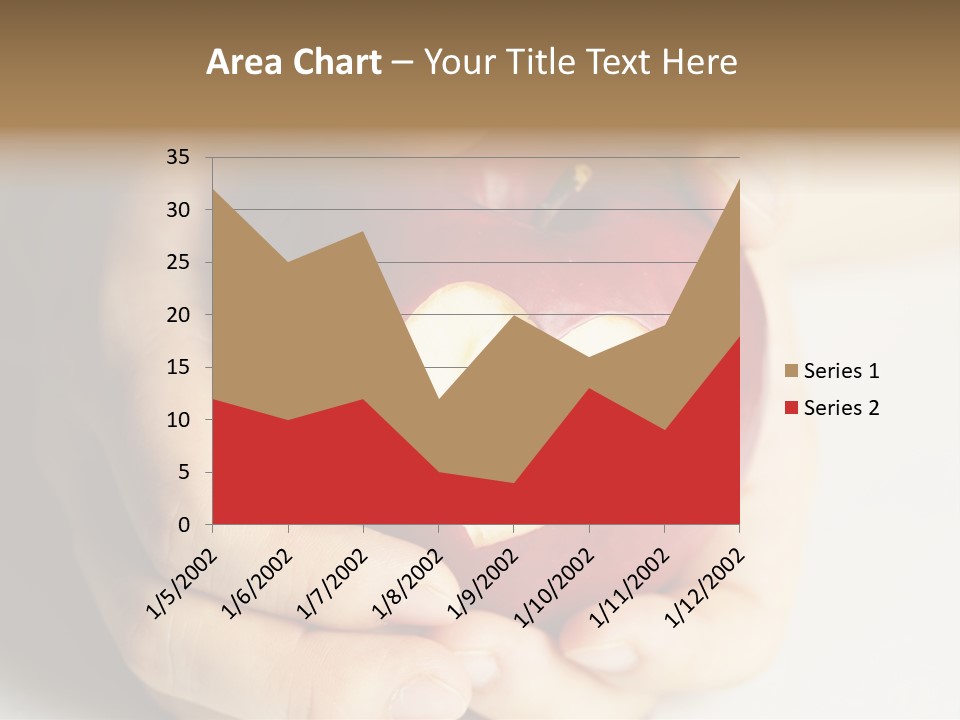 Food Fruit Card PowerPoint Template