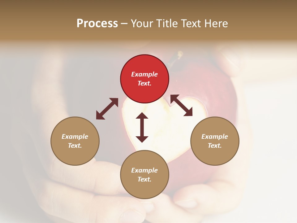 Food Fruit Card PowerPoint Template
