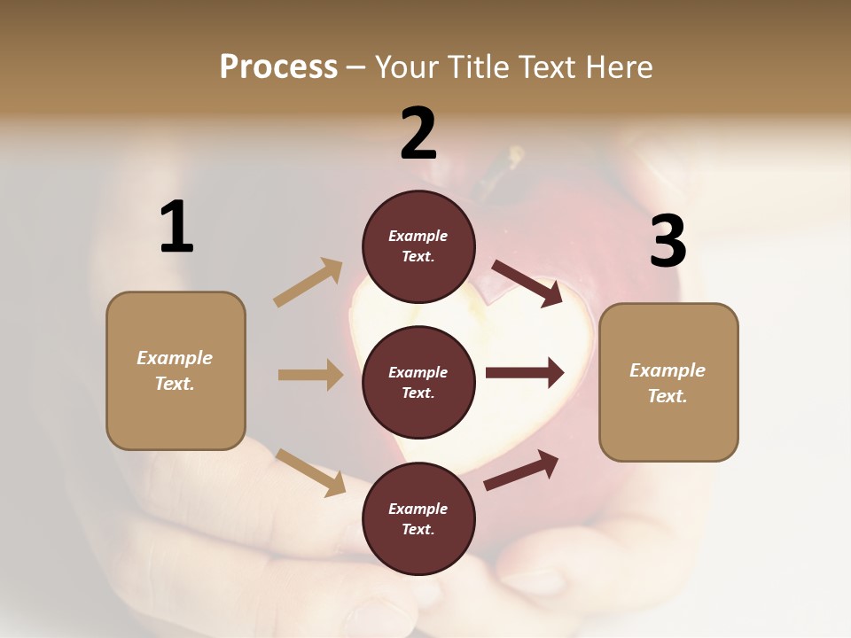 Food Fruit Card PowerPoint Template