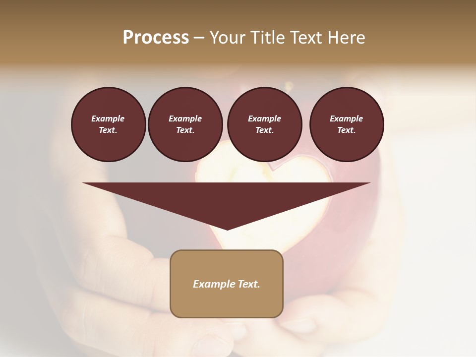 Food Fruit Card PowerPoint Template